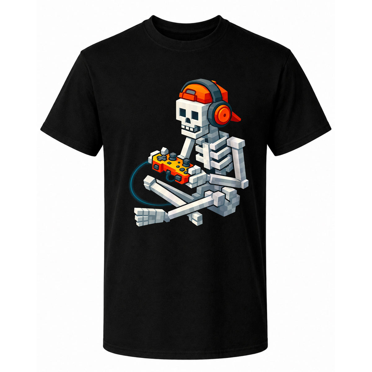 Skeleton Gamer Halloween Sweatshirt, Boys Pumpkin Gaming Shirt, Funny Halloween Gift