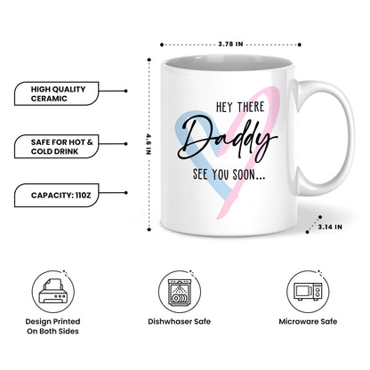 Personalized Daddy Mug – Custom Coffee Mug Gift for Dad