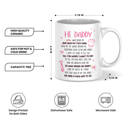 Personalized Daddy Mug – Custom Father’s Day Coffee Mug Gift