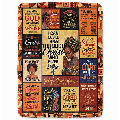 Thanksgiving Jesus Christian Fall Tree Blanket, Religious Fleece & Sherpa Throw, Faith Gift for Adults, Friends