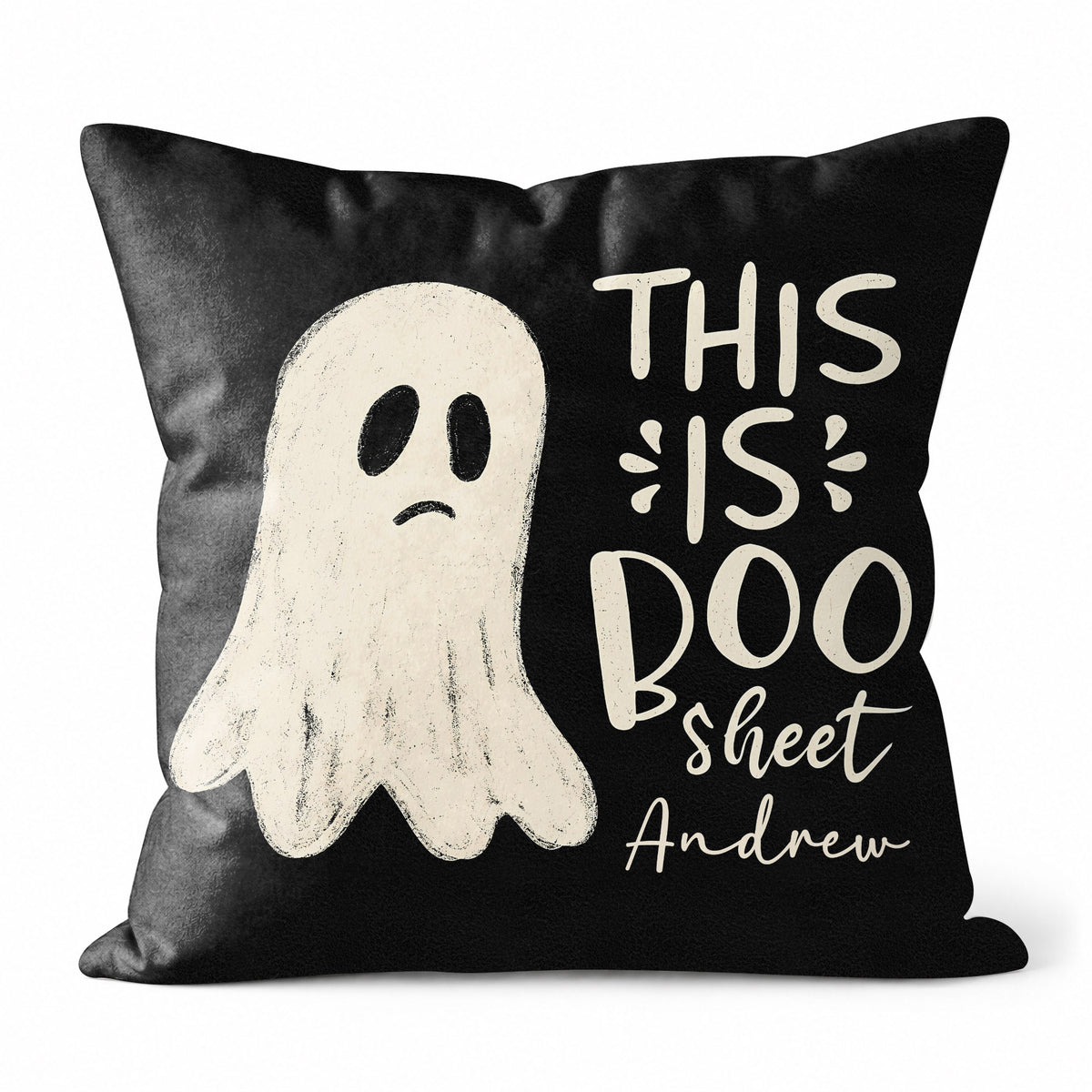 Personalized Halloween Ghost Pillow, This Is Some Boo Sheet Ghost Cushion, Cute Halloween Home Decor, Halloween Gift