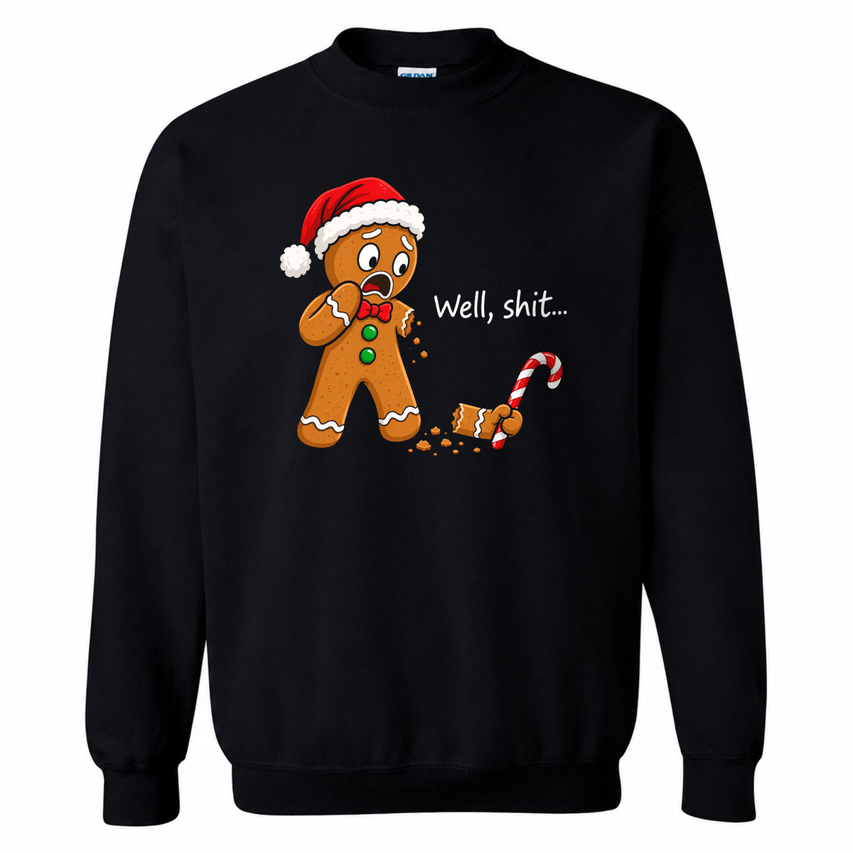 Gingerbread Christmas Sweatshirt, Funny Christmas Shirt Christmas Gift