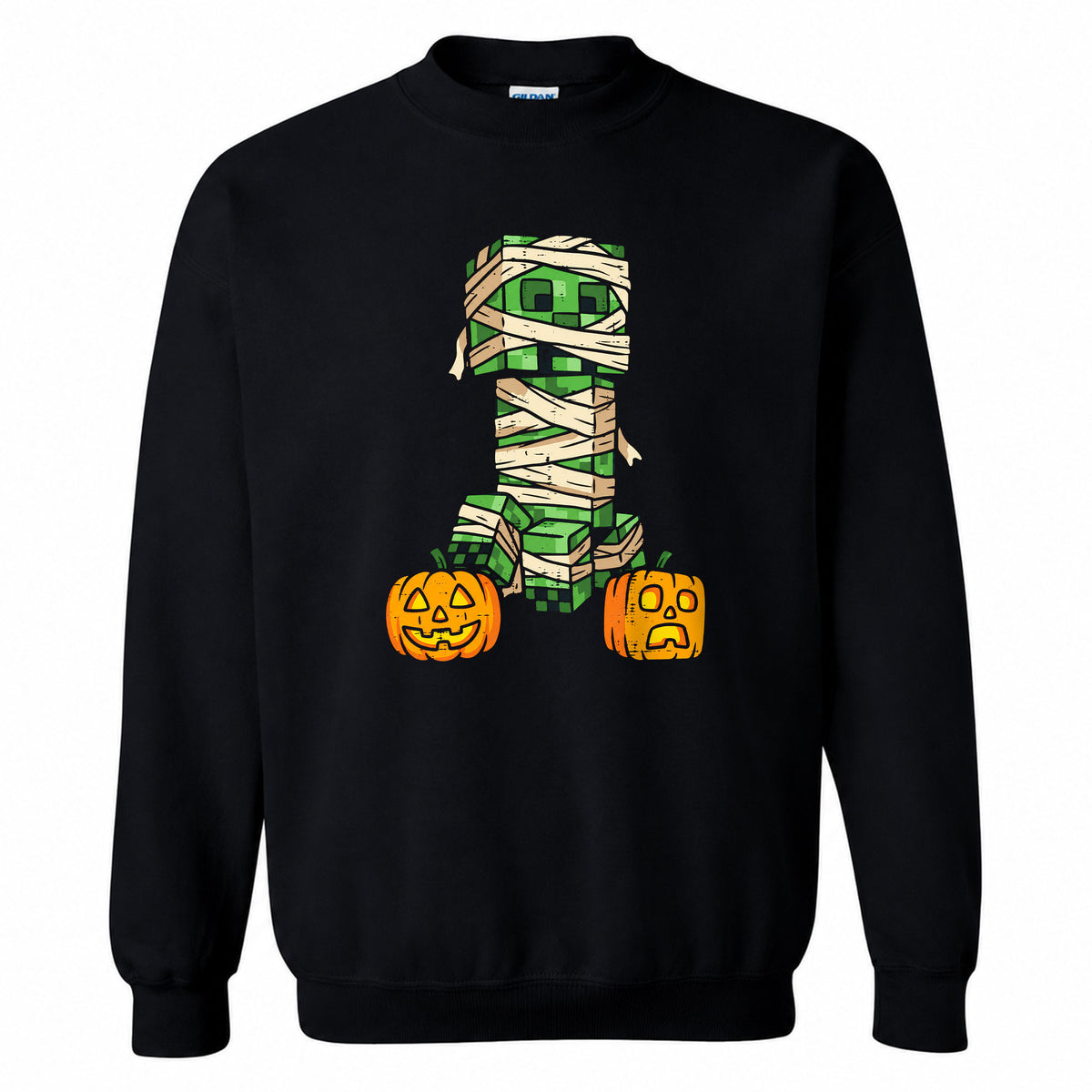 Skeleton Gamer Halloween Sweatshirt, Boys Pumpkin Gaming Shirt, Funny Halloween Gift