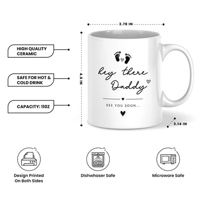Personalized Daddy Mug – Custom Coffee Mug Gift for Dad
