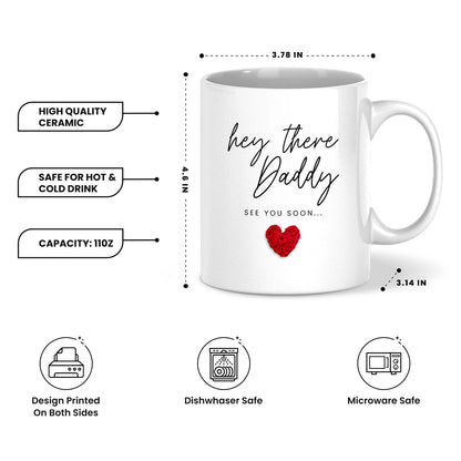 Personalized Daddy Mug – Custom Coffee Mug Gift for Dad
