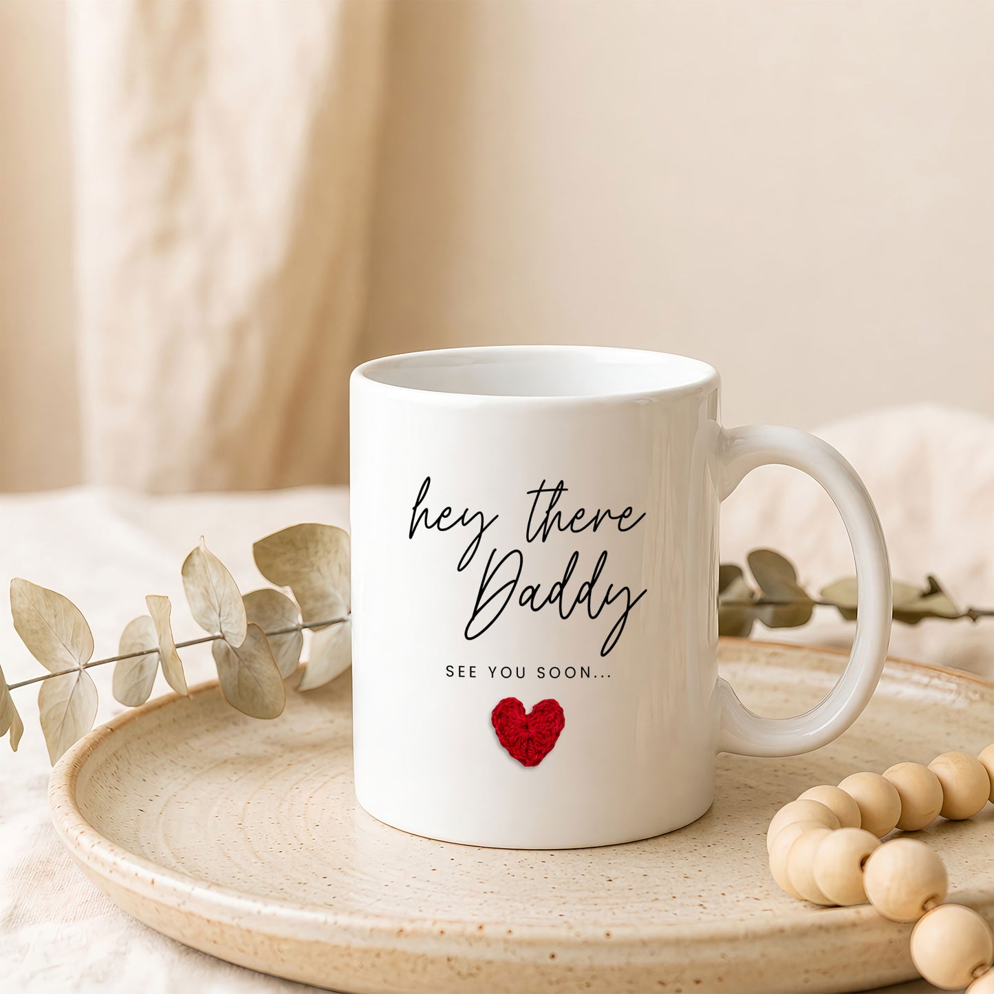 Personalized Daddy Mug – Custom Coffee Mug Gift for Dad