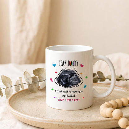 Personalized Daddy Mug – Custom Photo Coffee Mug Gift for Dad