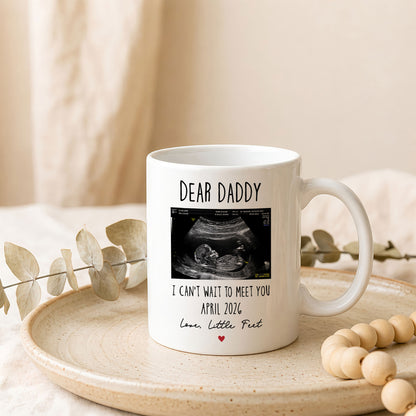 Personalized Daddy Mug – Custom Photo Coffee Mug Gift for Dad