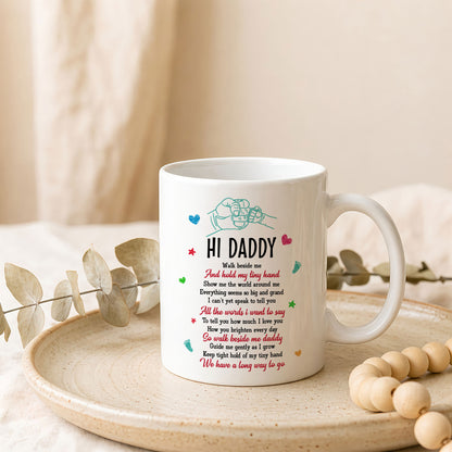 Personalized Daddy Mug – Custom Father’s Day Coffee Mug Gift