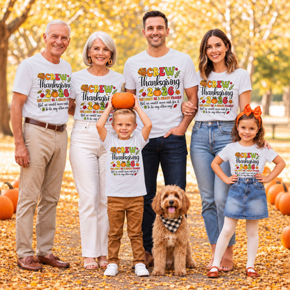 Personalized Family Thanksgiving Sweatshirt, Custom Family Name Shirt, Thanksgiving Dinner Gift For Family