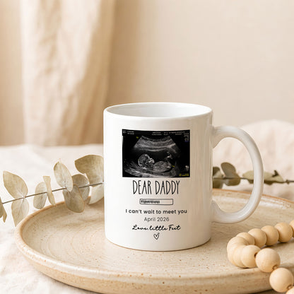 Personalized Daddy Mug – Custom Photo Coffee Mug Gift for Dad