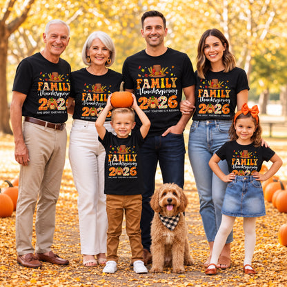 Personalized Family Thanksgiving Sweatshirt, Custom Family Name Shirt, Thanksgiving Dinner Gift For Family