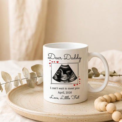 Personalized Daddy Mug – Custom Photo Coffee Mug Gift for Dad