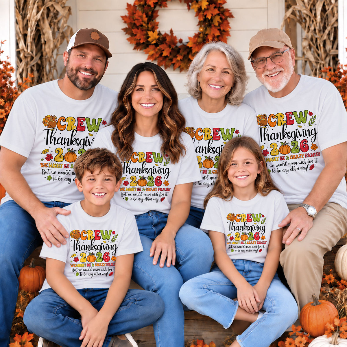 Personalized Family Thanksgiving Sweatshirt, Custom Family Name Shirt, Thanksgiving Dinner Gift For Family