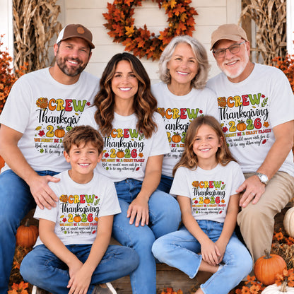 Personalized Family Thanksgiving Sweatshirt, Custom Family Name Shirt, Thanksgiving Dinner Gift For Family