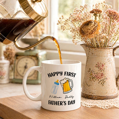Personalized Daddy Mug – Custom Father’s Day Coffee Mug Gift