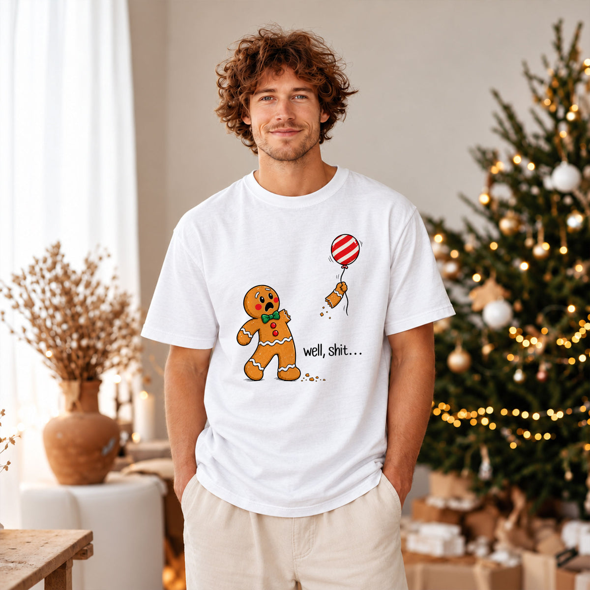 Gingerbread Christmas Sweatshirt, Funny Christmas Shirt Christmas Gift