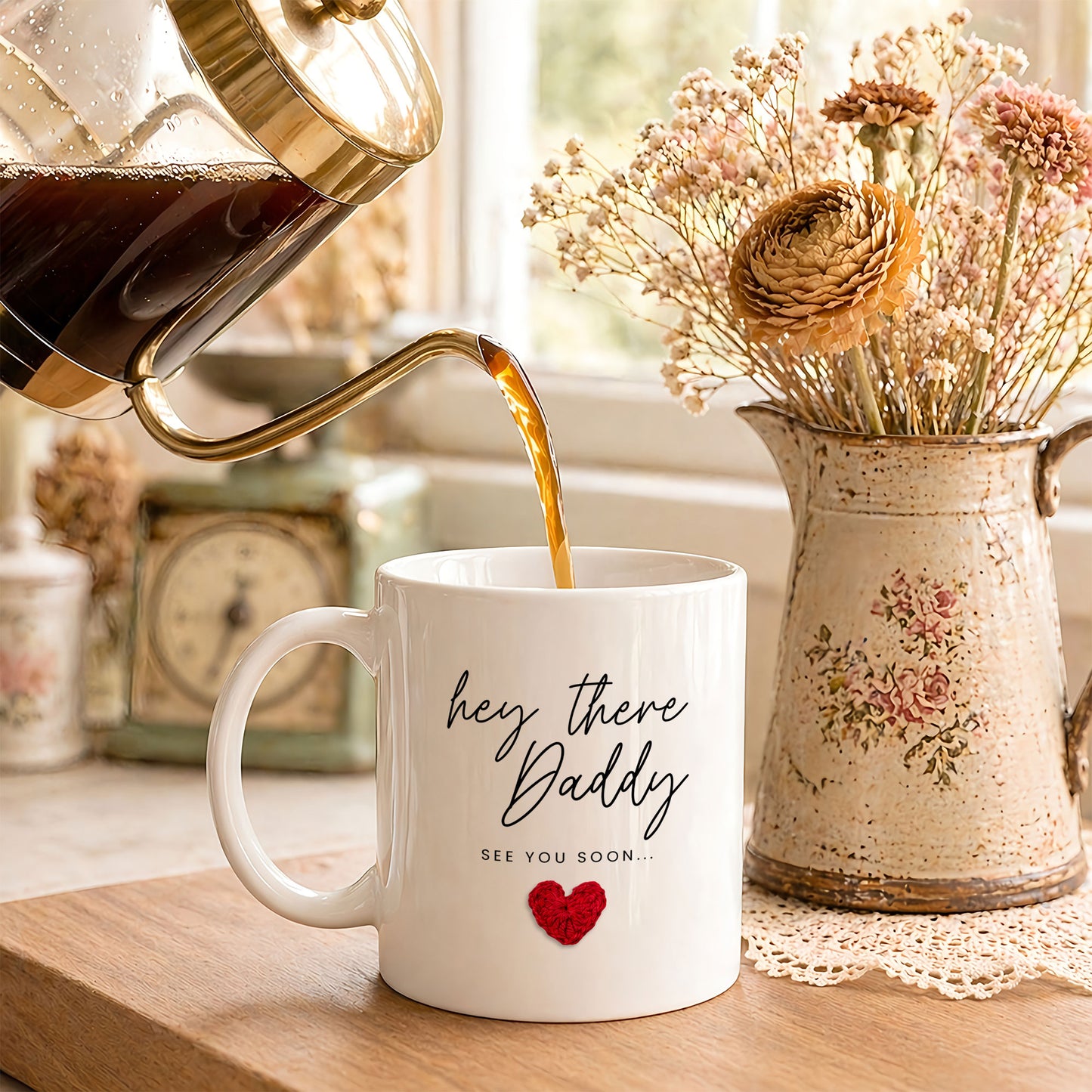 Personalized Daddy Mug – Custom Coffee Mug Gift for Dad
