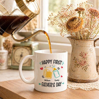 Personalized Daddy Mug – Custom Father’s Day Coffee Mug Gift