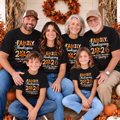 Personalized Family Thanksgiving Sweatshirt, Custom Family Name Shirt, Thanksgiving Dinner Gift For Family