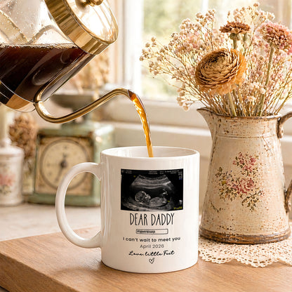 Personalized Daddy Mug – Custom Photo Coffee Mug Gift for Dad