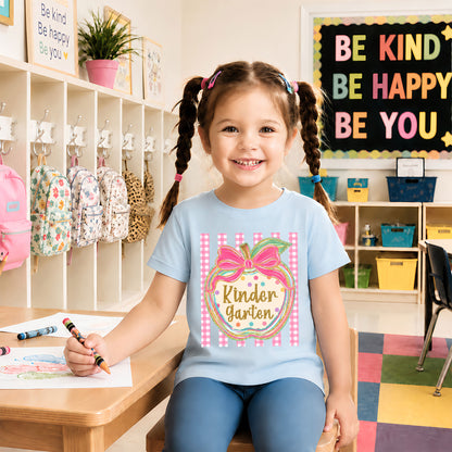Personalized Striped Back to School Shirt for Kids Teachers – Custom Name & Grade Tee for Pre-K to 8th Grade Students, First Day Outfit