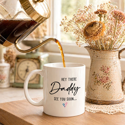 Personalized Daddy Mug – Custom Coffee Mug Gift for Dad