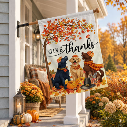 Hello Fall Garden Flag, Welcome Truck Happy Fall Ya'll Floral Pumpkin Outdoor Decor Gift For Family