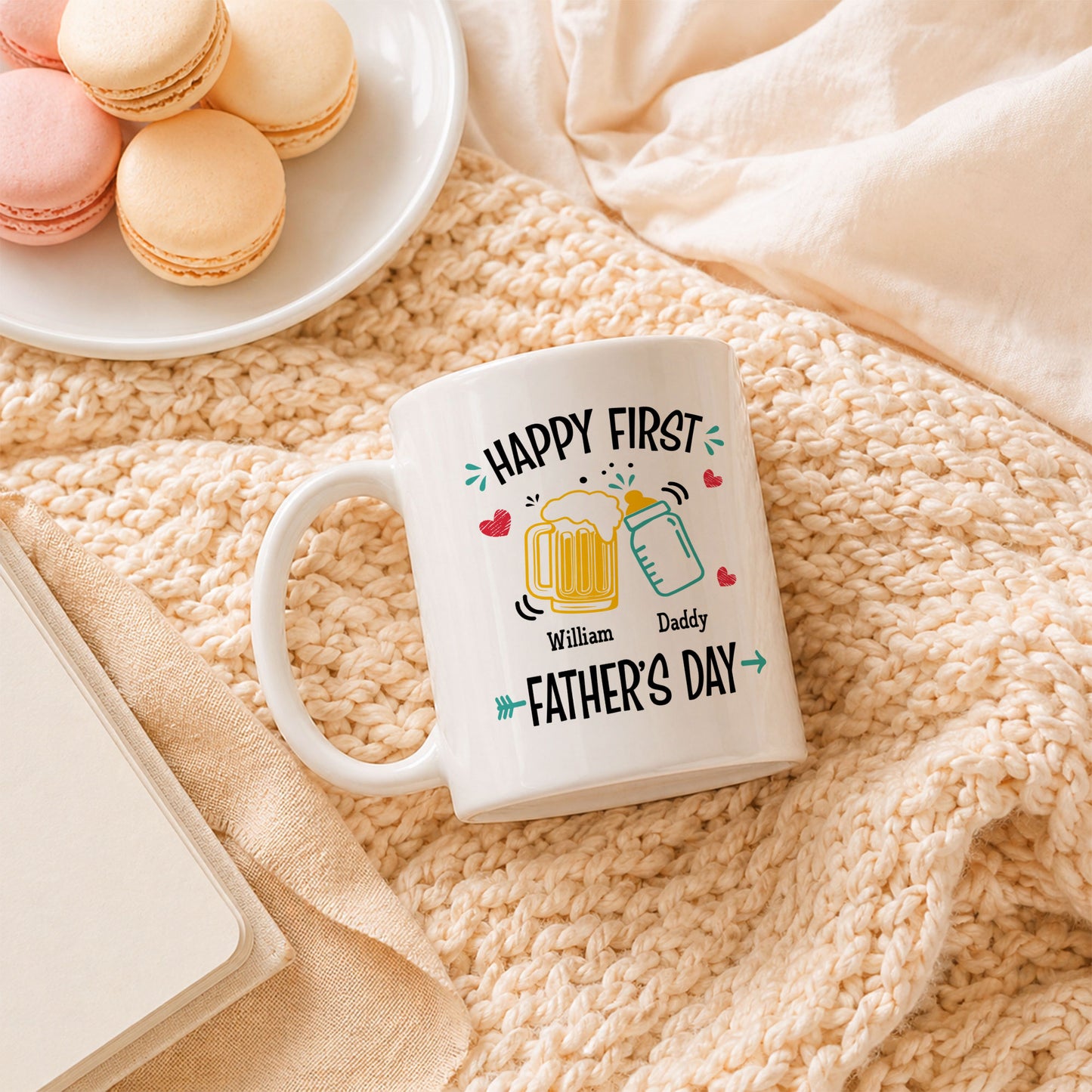 Personalized Daddy Mug – Custom Father’s Day Coffee Mug Gift