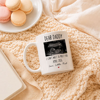 Personalized Daddy Mug – Custom Photo Coffee Mug Gift for Dad