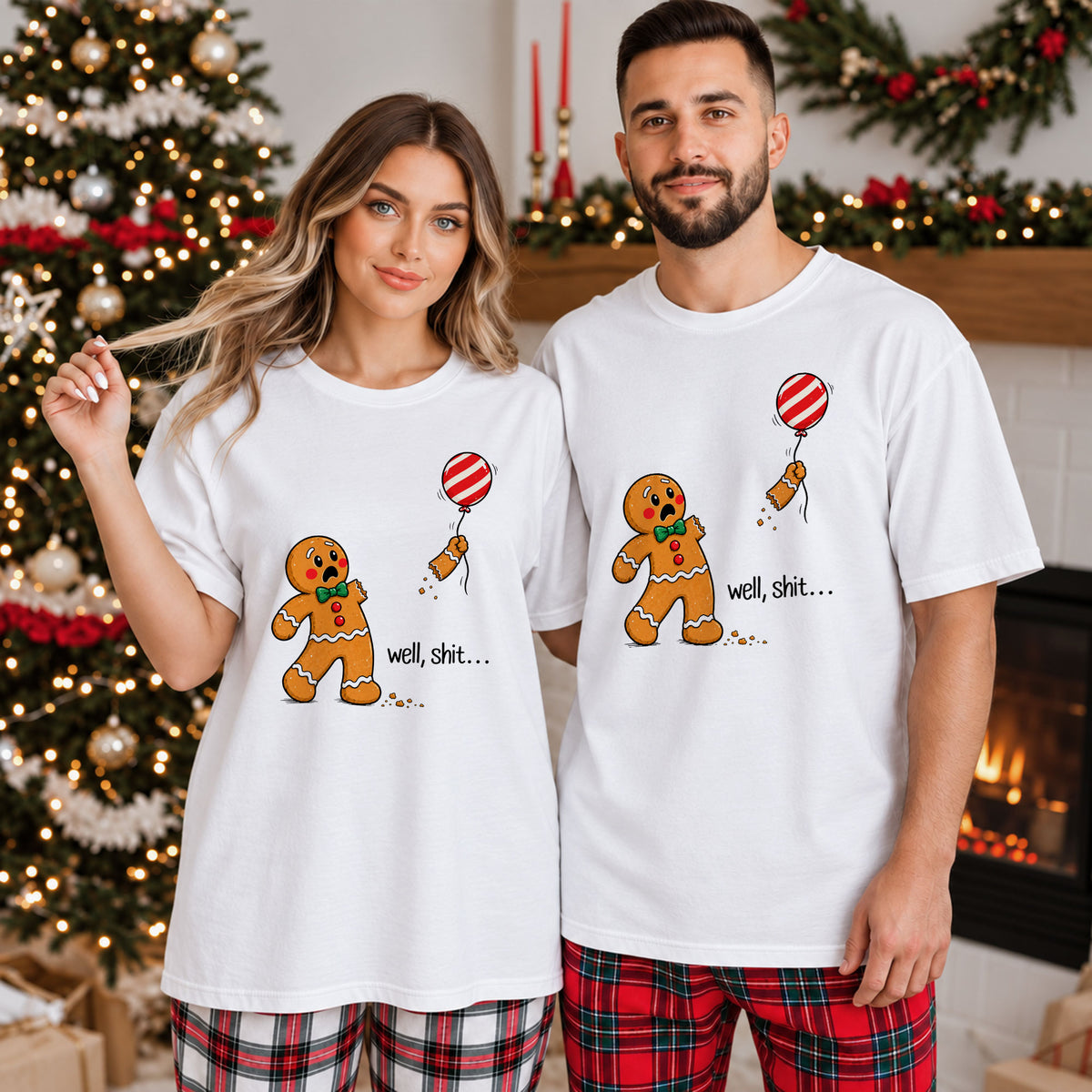 Gingerbread Christmas Sweatshirt, Funny Christmas Shirt Christmas Gift
