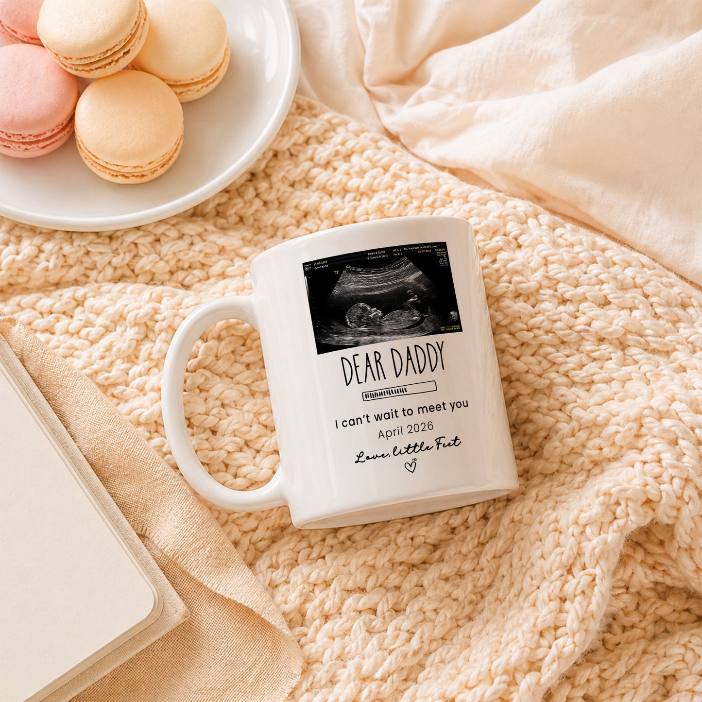 Personalized Daddy Mug – Custom Photo Coffee Mug Gift for Dad