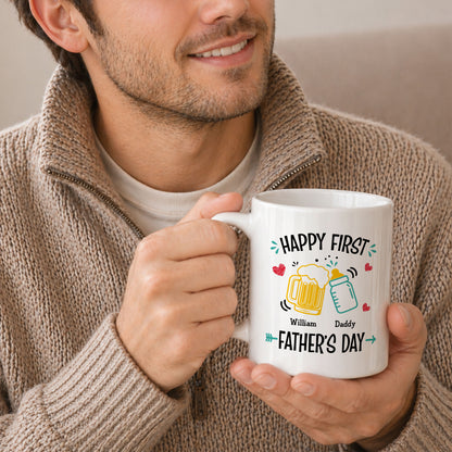 Personalized Daddy Mug – Custom Father’s Day Coffee Mug Gift