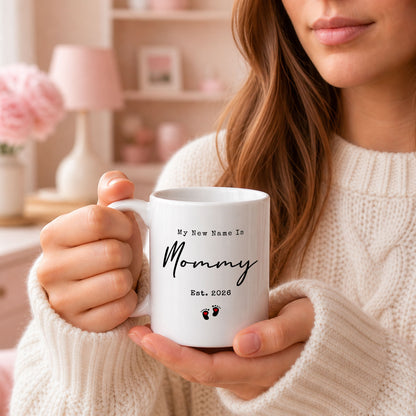 Personalized Mommy and Daddy Mug Set – Matching Coffee Mug Gift