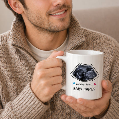Happy Father’s Day Daddy Mug – Personalized Coffee Cup Gift