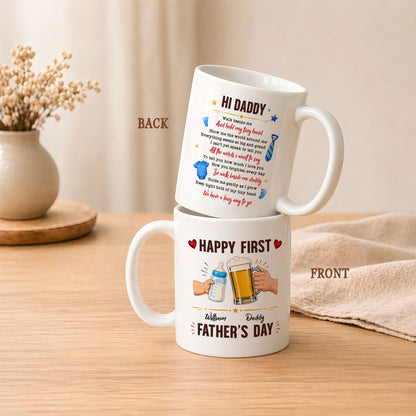 Personalized Daddy Mug – Custom Father’s Day Coffee Mug Gift