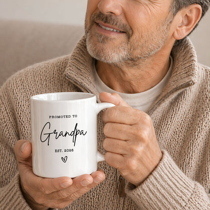Personalized Grandma Grandpa Mug Set – Matching Coffee Mug Gift