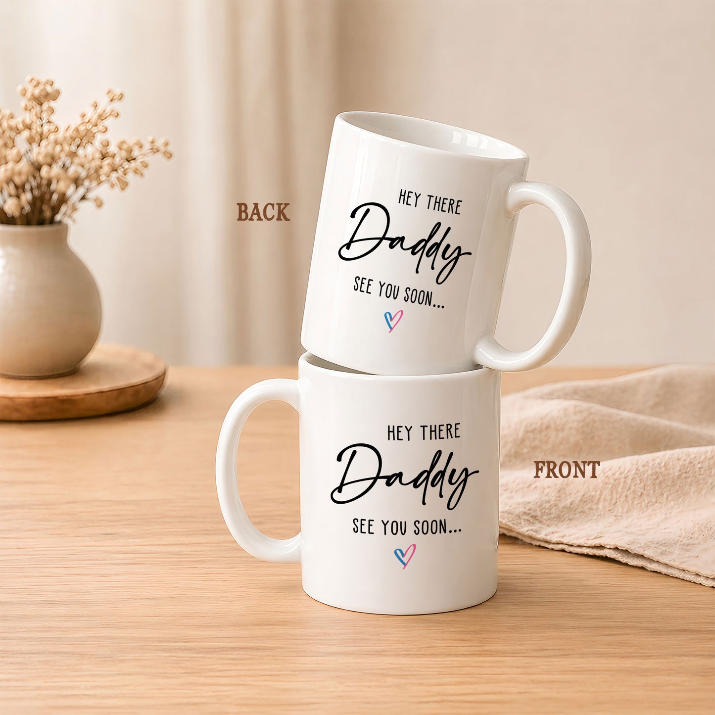 Personalized Daddy Mug – Custom Coffee Mug Gift for Dad