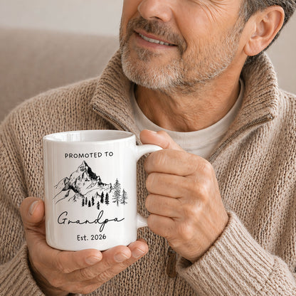 Personalized Grandma Grandpa Mug Set – Matching Coffee Mug Gift