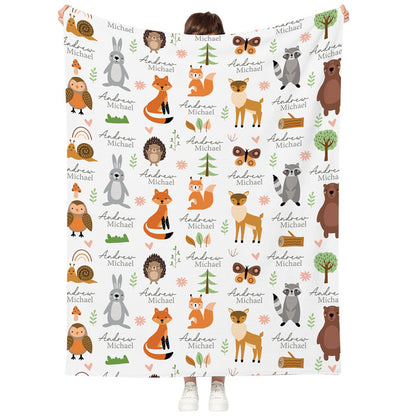 Personalized Baby Blankets For Kids, Merry Christmas Fleece Blanket