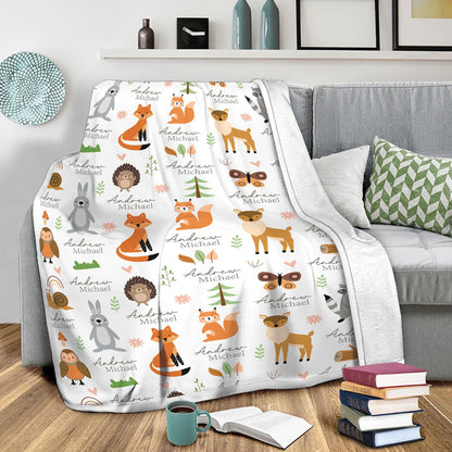 Personalized Baby Blankets For Kids, Merry Christmas Fleece Blanket