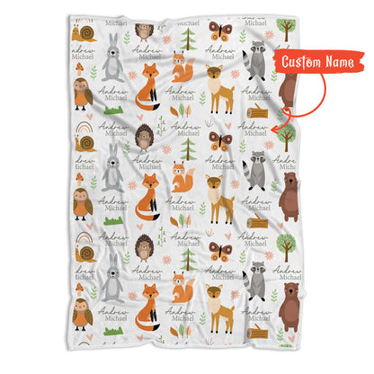 Personalized Baby Blankets For Kids, Merry Christmas Fleece Blanket