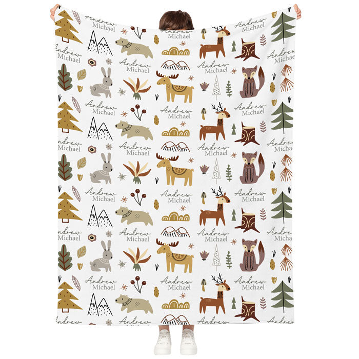 Fleece Baby Animal Blanket For Birthday Or Any Occasion