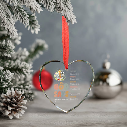Jesus Ornament For Women Men Or Loved Ones, Religious Gifts For Birthday Or Holiday