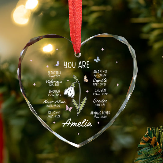 Personalized Christian Ornaments For Women Men Or Loved Ones