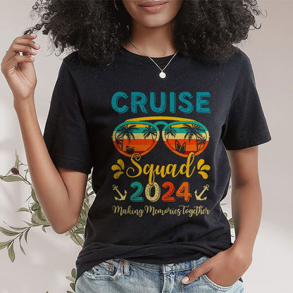 Cruise Squad 2024 Summer Vacation Matching Family Group T-Shirt