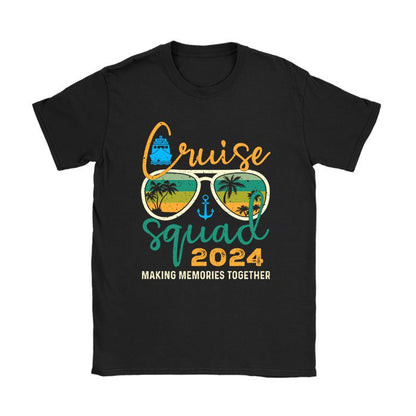 Cruise Squad 2024 Summer Vacation Matching Family Group T-Shirt