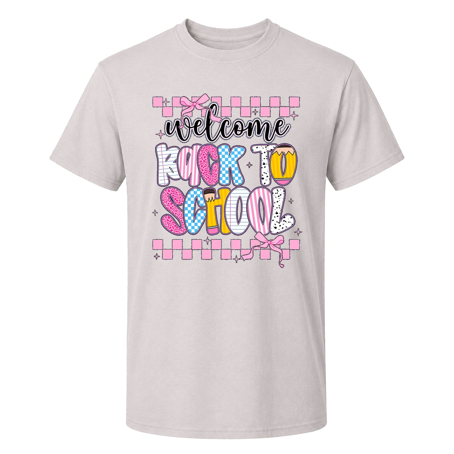 Personalized Welcome Back to School Teacher Student Shirt, Custom Name Back to School T-Shirt, First Day of School Gift Tee