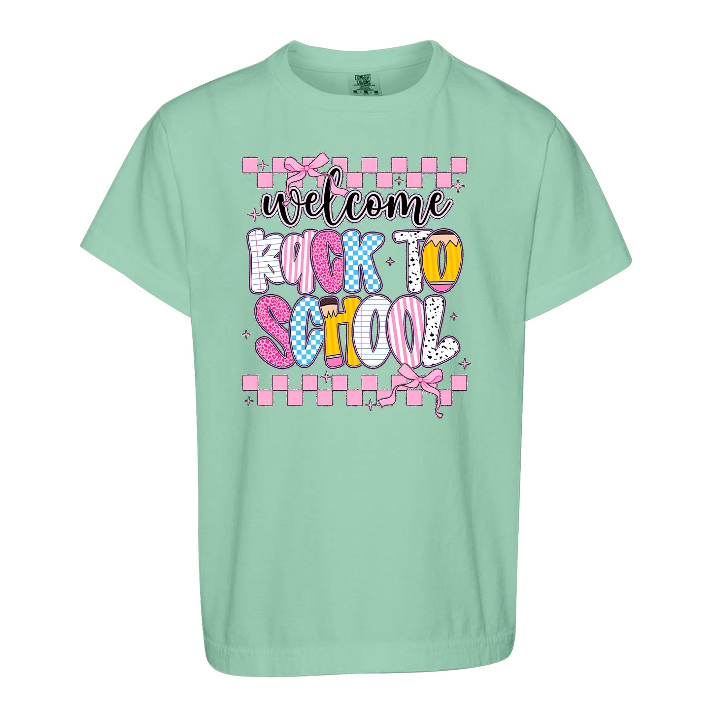 Personalized Welcome Back to School Teacher Student Shirt, Custom Name Back to School T-Shirt, First Day of School Gift Tee