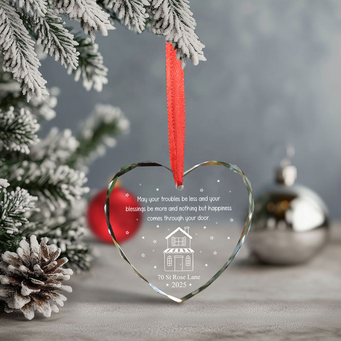 Personalized Christmas Ornaments For Couples Newlyweds Or Friends